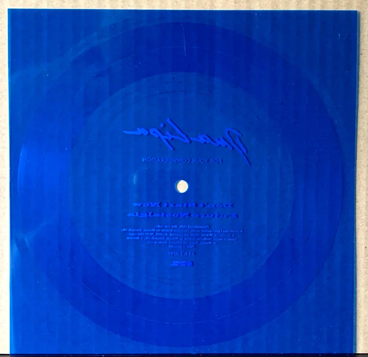 Dua Lipa - Don't Start Now Future Nostalgia (Flexi, 7, Shape, SSided, Single, Promo, Blu)