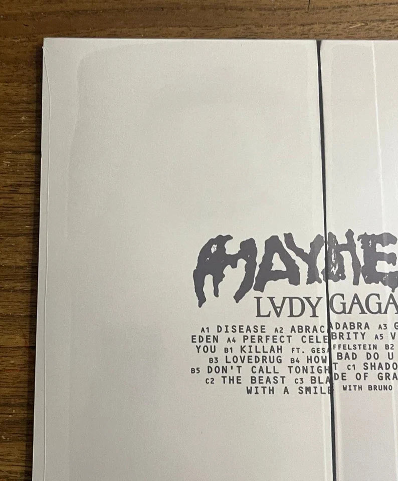 Lady Gaga - Mayhem (LP + LP, SSided, Etch + Album, Sig)