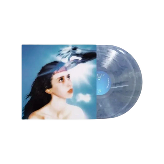 Imaginal Disk - Silver And Blue Marbled (Cloudy Sky) Vinyl