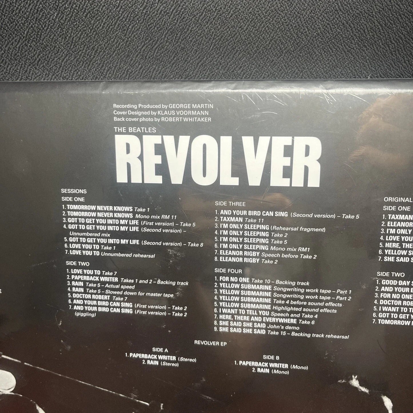 The Beatles - Revolver (LP, Album, Mono, Wit)