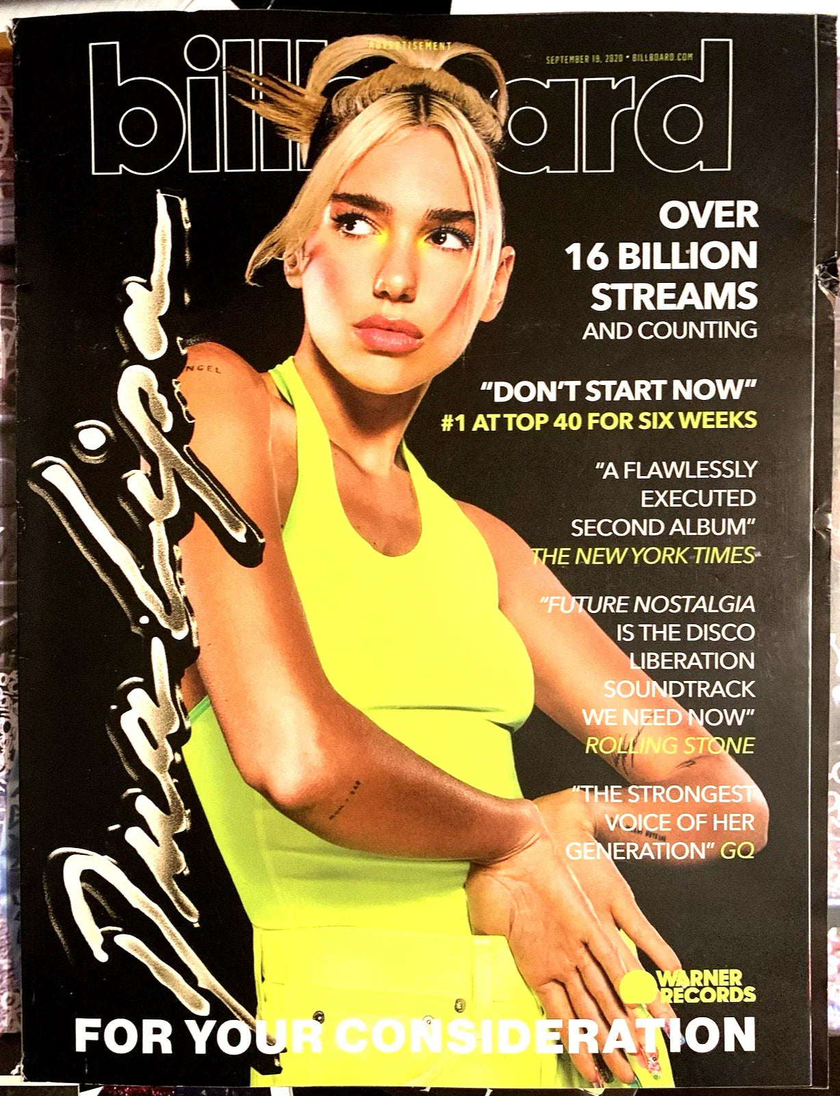 Dua Lipa - Don't Start Now  Future Nostalgia (Flexi, 7, Shape, SSided, Single, Promo, Blu)