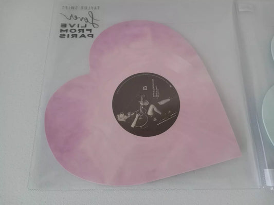 Taylor Swift - Lover (Live From Paris) (8", Shape, Pin + 8", Shape, Bab + Comp, S/Edition)