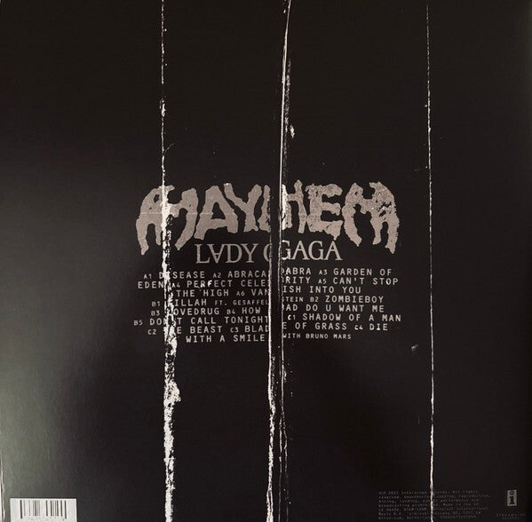 Lady Gaga - Mayhem (LP + LP, SSided, Etch + Album, Sil)